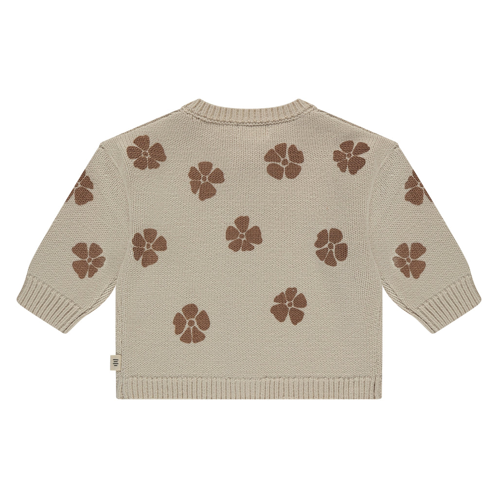 A Tiny Story Newborn Vestje Snow Klavertje in maat 44,50,56,62,68,74