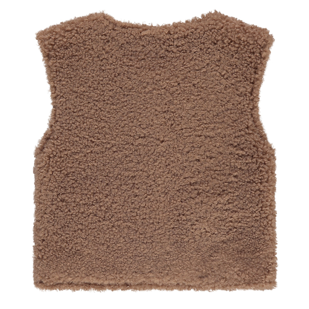 A Tiny Story Teddy vestje in maat 50,56,62,68,74