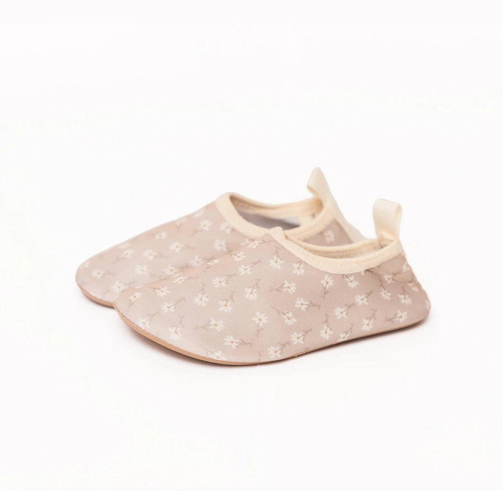 Beige antislip waterschoentjes