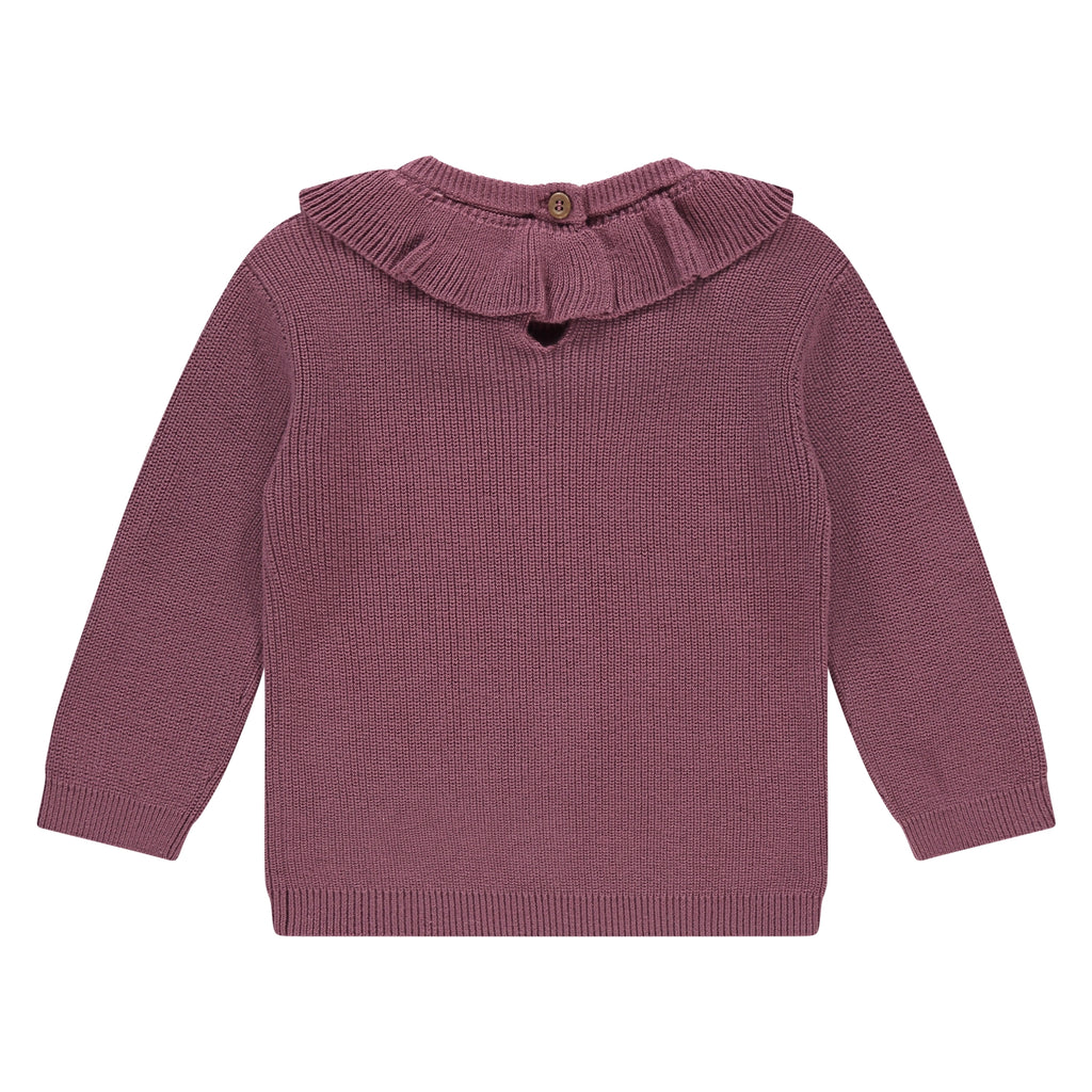 Babyface Baby Girls Vestje Burgundy in maat 56,62,68,74,80,86,92