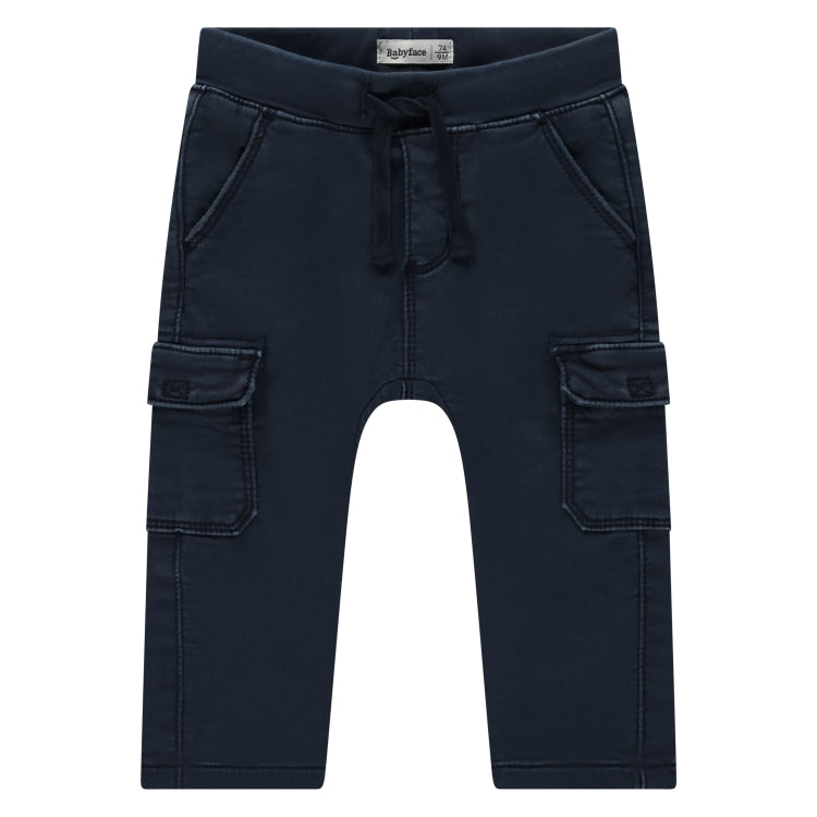 Babyface Boys Broek Worker Blue in maat 62,68,74,80,86,92