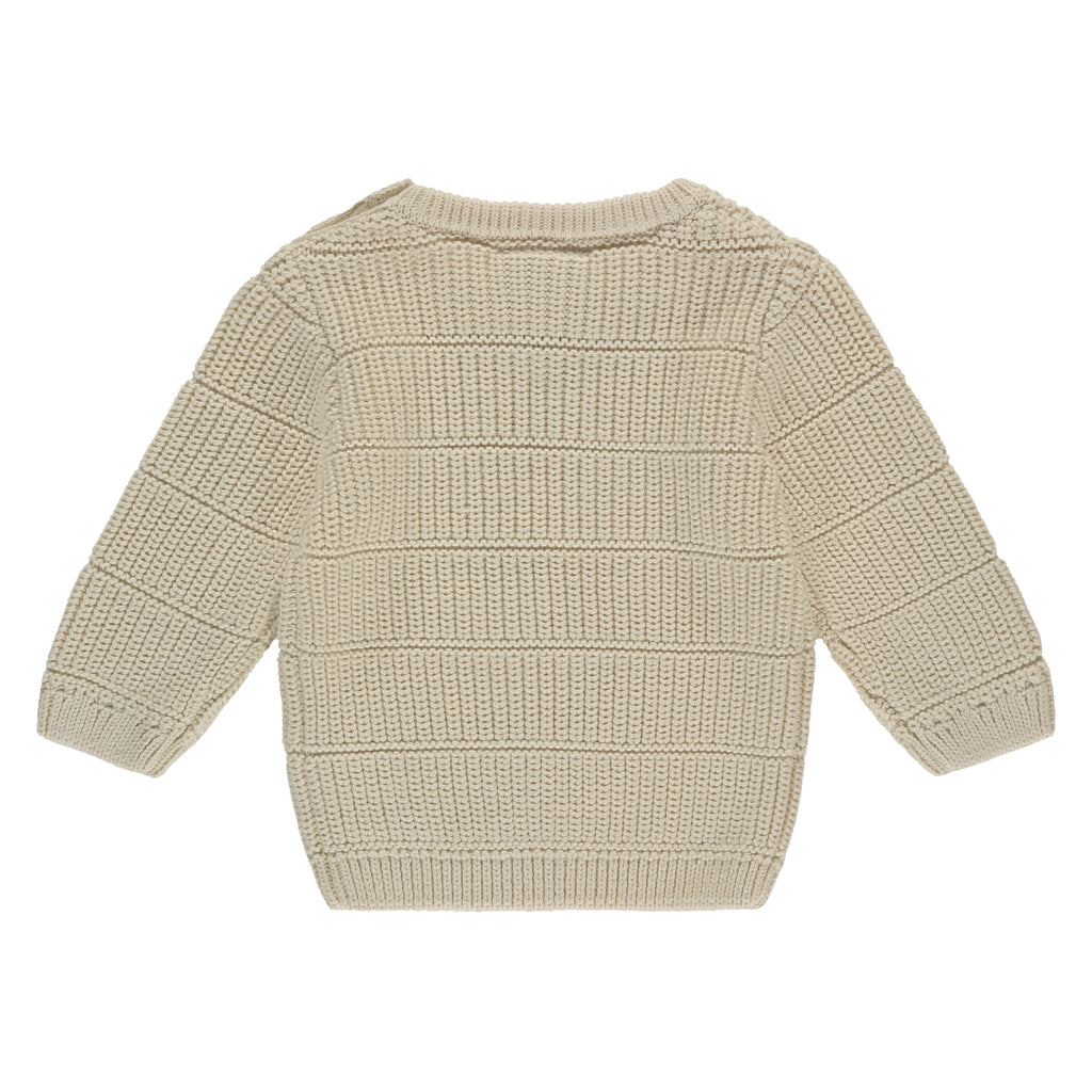 Babyface Boys Pullover Offwhite in maat 62,68,74,80,86.