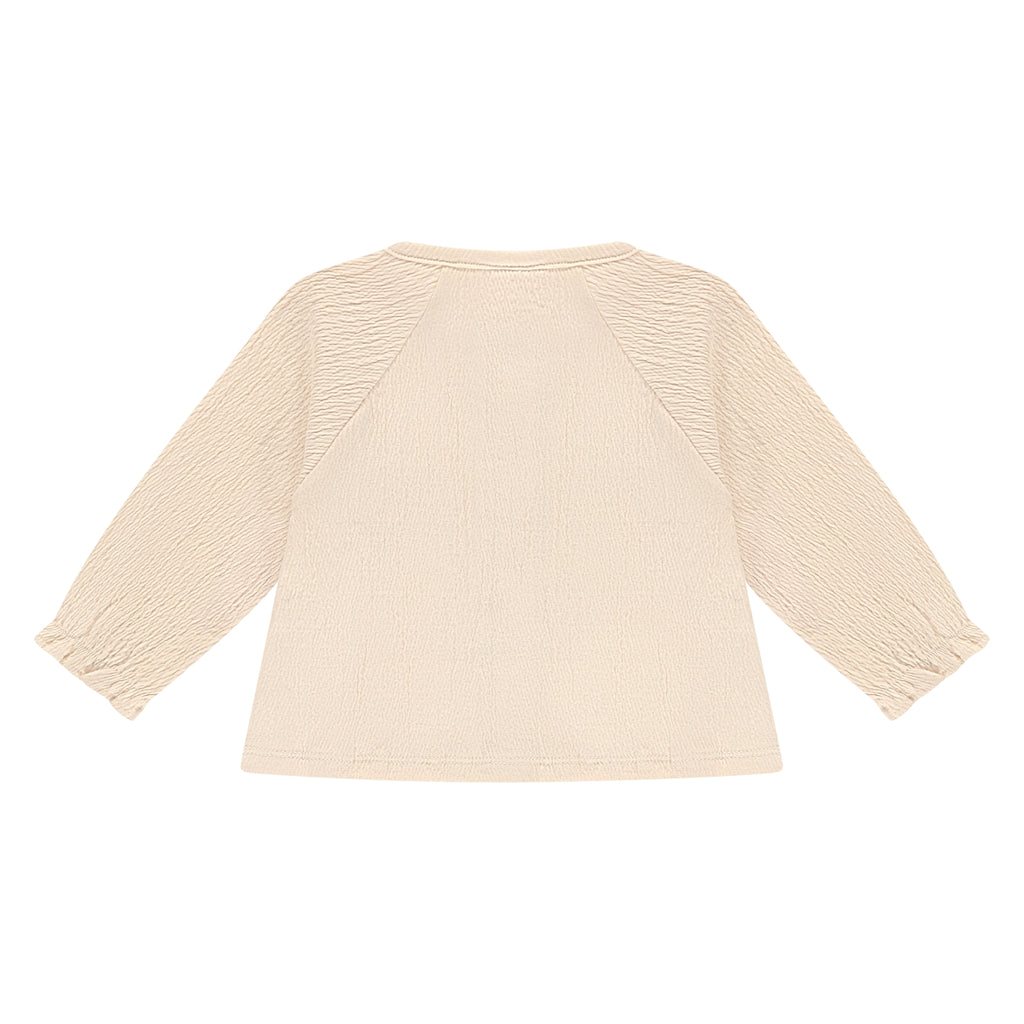 Babyface Girls Longsleeve Offwhite Strikjes in maat 62,68,74,80,86