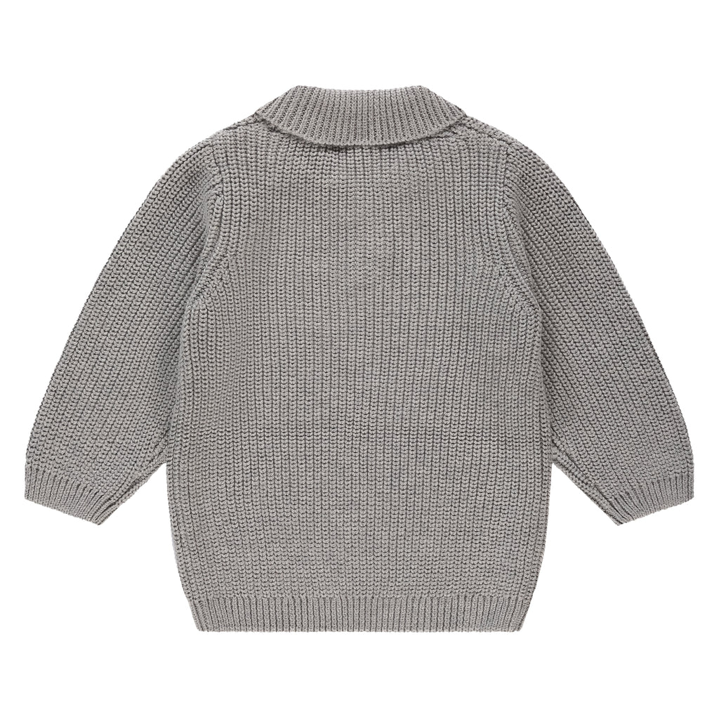 Babyface Pullover Boys Grey Melange maat 62,68,74,80,86