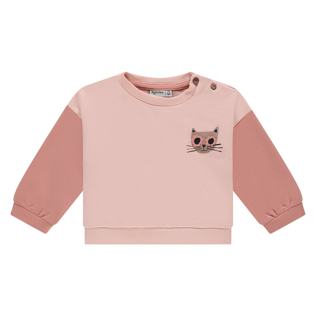 Babyface Sweater Girls Rouge verkrijgbaar in maat 62,68,74,80,86,92