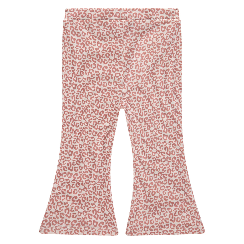 Babyface baby girls flared pants roze panter in maat 62,68,74,80,86,92