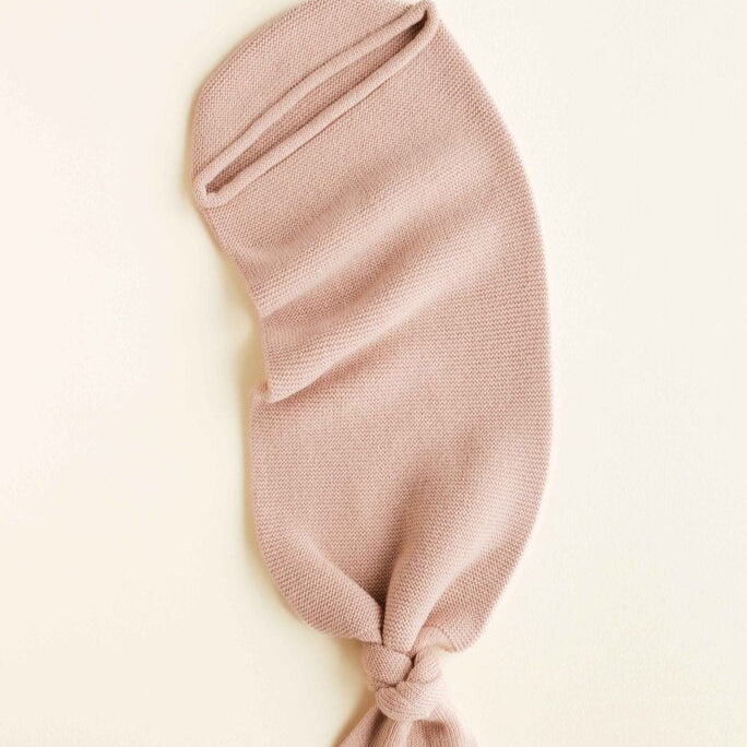 Licht roze babydeken