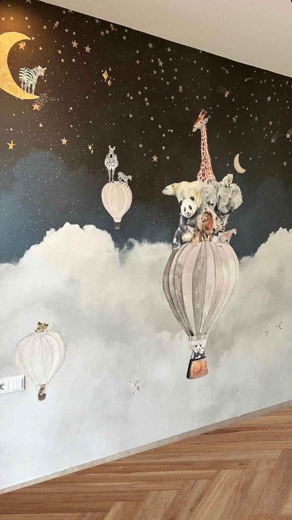 Fleur des Fleurs Behang - Dreamy Dark Night Sky