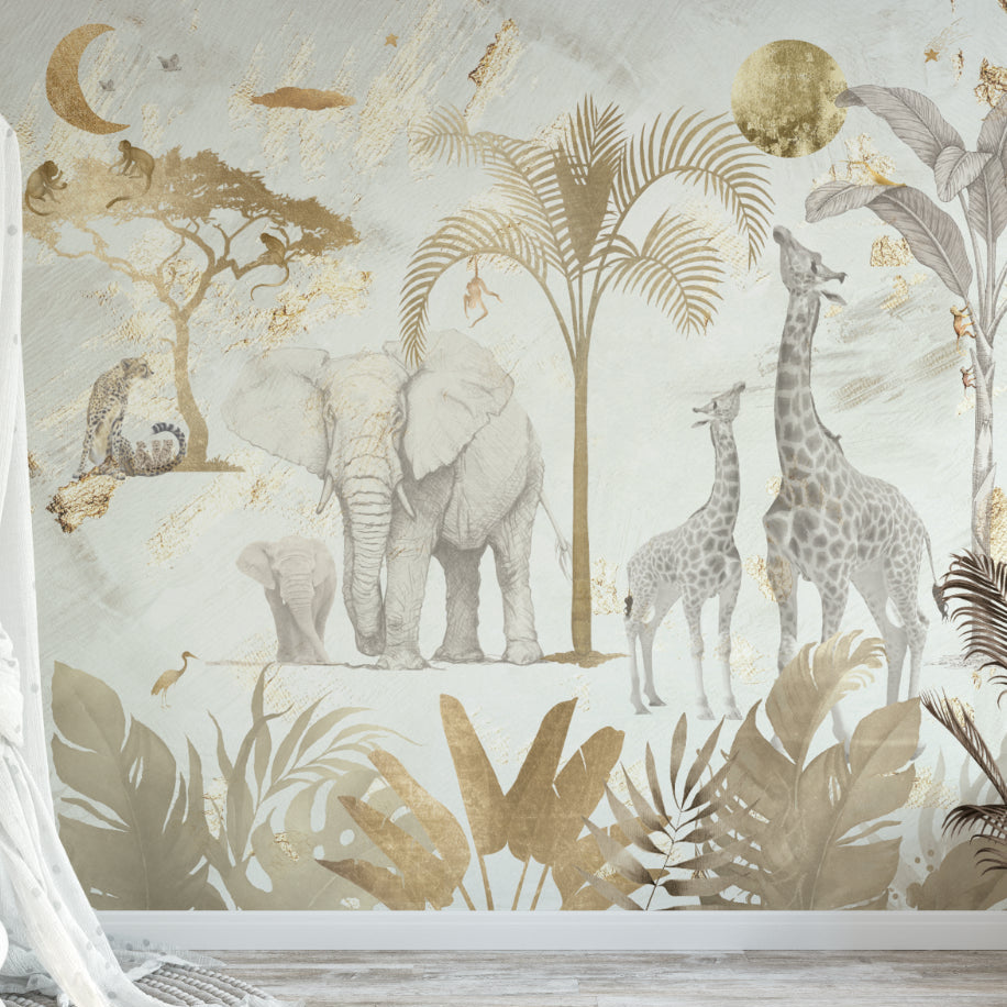 Fleur des Fleurs Behang From Dusk till Dawn in vlies en vinyl.