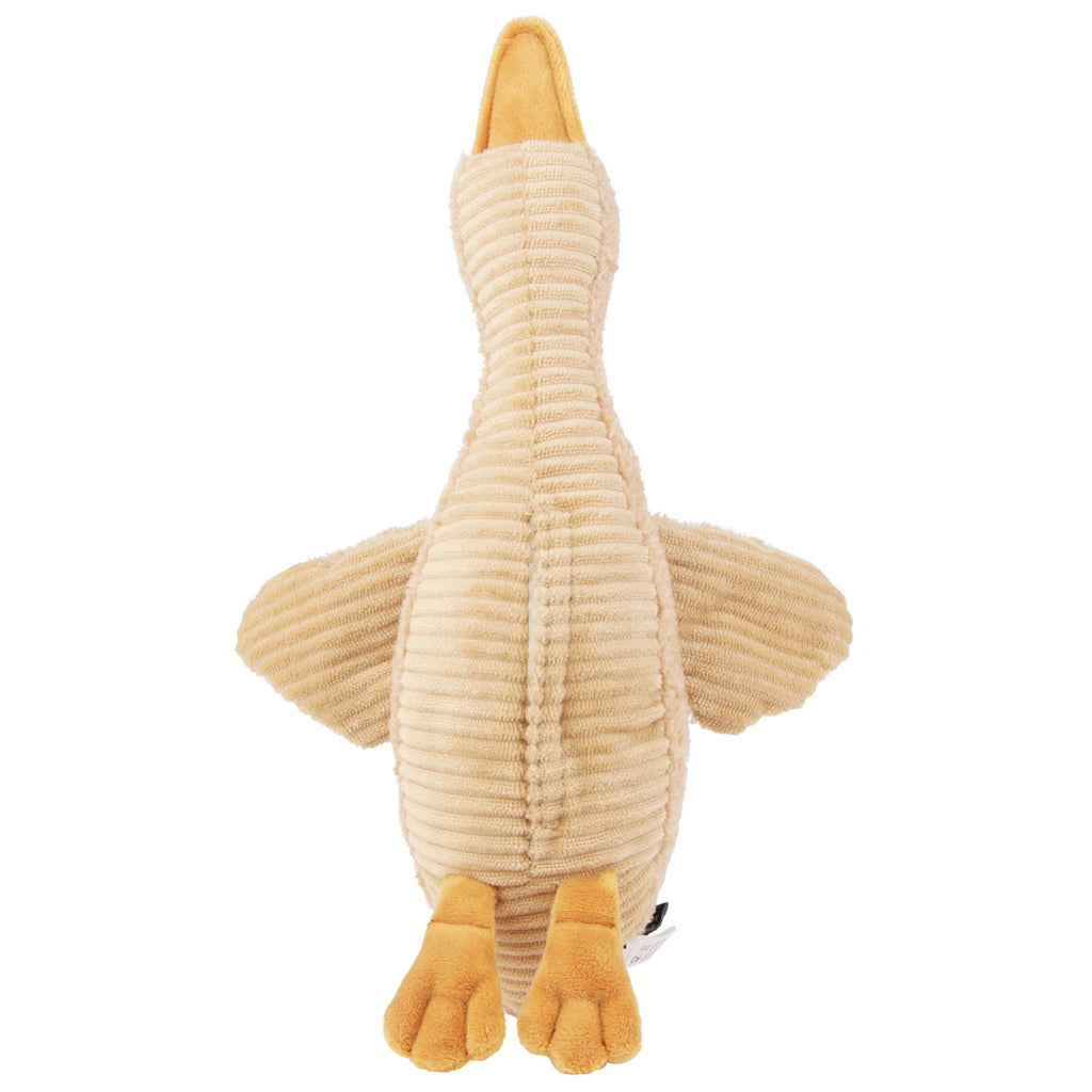 Flow Amsterdam Hartslag knuffel Liva Gans in het Beige en gebroken wit. USB oplaadbaar