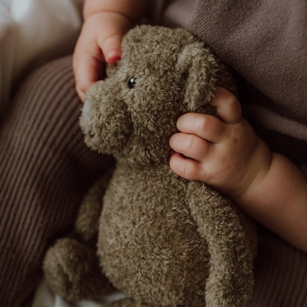 Flow Amsterdam Nachtlampje Beer Lou Licht Grijs, usb oplaadbaar.