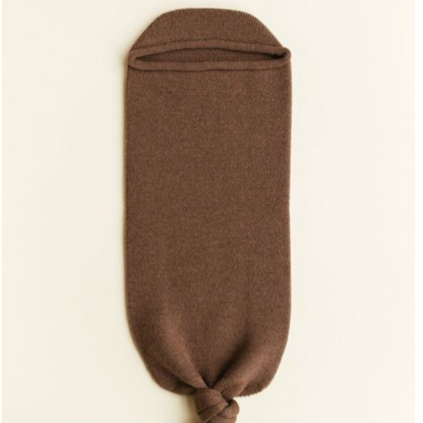 Hvid Cocoon Mocha  gemaakt van 100% Merinwol.