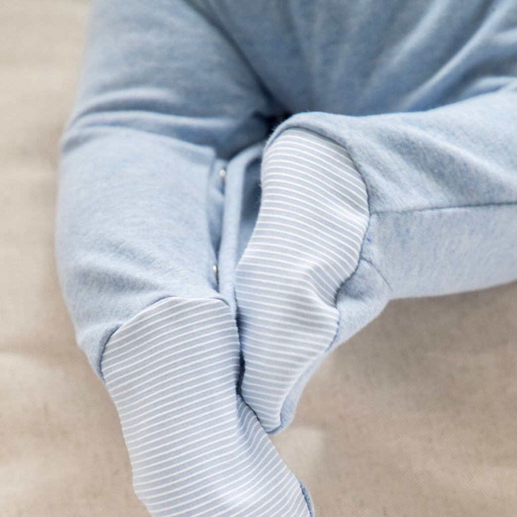 Living Nature Boxpakje Blauw Billy verkrijgbaar in beige en in het blauw. In de maten 0 maanden, 1 maand en 3 manden