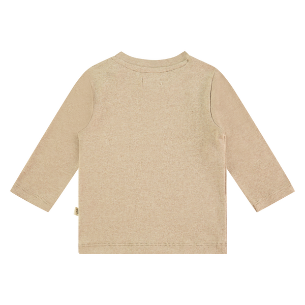 Een beige long sleeve