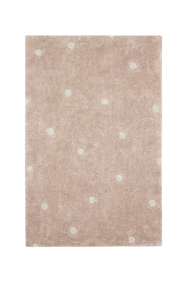 Lorena Canals - Machinewasbaar Vloerkleed - 100x150 - Mini Dot Rose