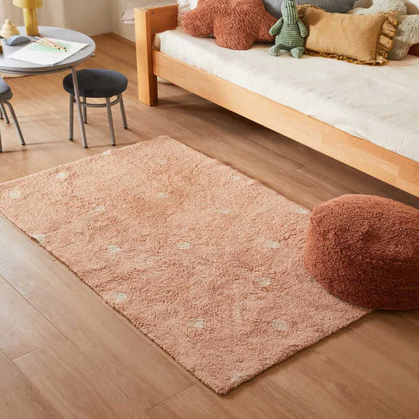 Lorena Canals - Machinewasbaar Vloerkleed - 100x150 - Mini Dot Rose