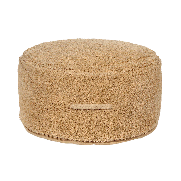 Lorena Canals Poef in de kleur honing.