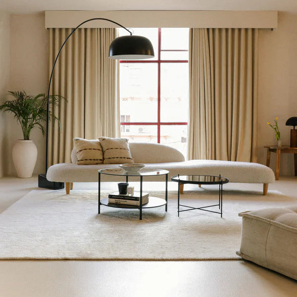 Lorena Canals Vloerkleed Wol Rond kan gewassen worden in de wasmachine. In verschillende formaten.