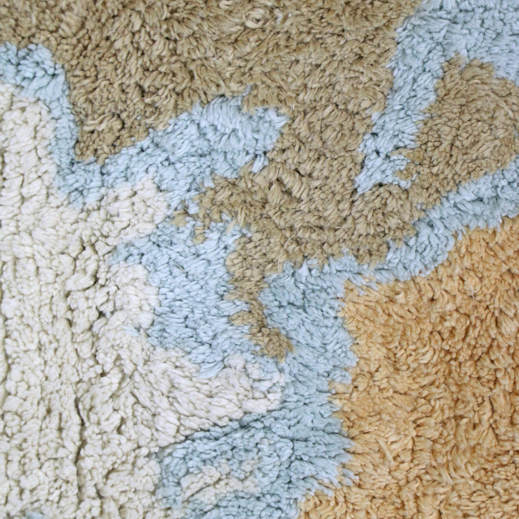 Lorena Canals Machine wasbaar vloerkleed Landkaart