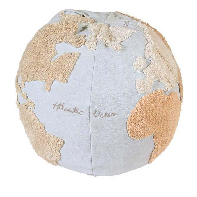 Lorena Canals Poef World Map