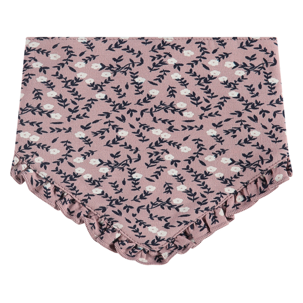 Een sjaaltje met bloemenprint