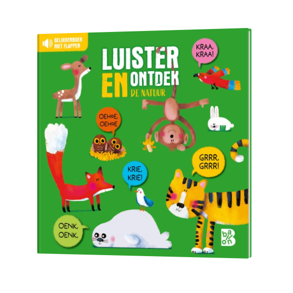 Luister en ontdek boek, de natuur