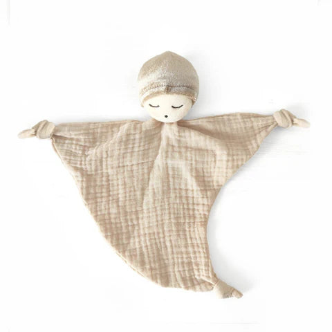 Knuffeldoekje Du Beige met mogelijkheden tot personaliseren. 