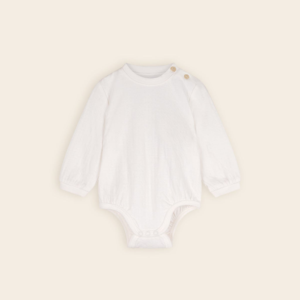 Petite Maison Romper Natural White verkrijgbaar in maat 50-56,62,68,74