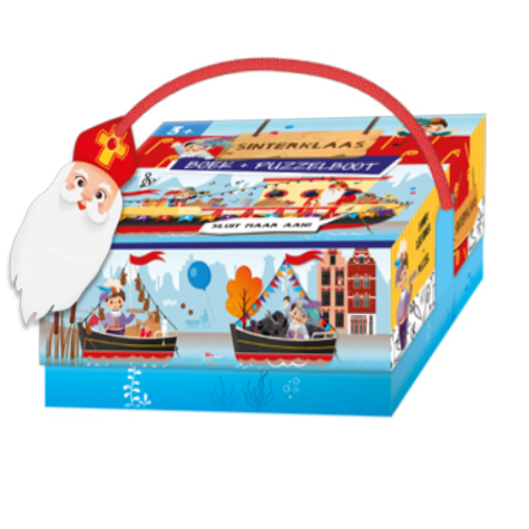 Puzzelboot Sinterklaas