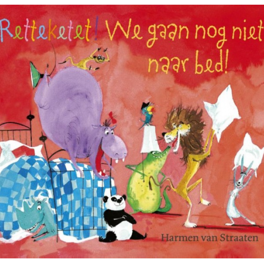 Een ondeugend voorleesverhaal voor het slapengaan waarmee je de kinderen lachend in bed krijgt. Even hilarisch als Harmen van Straatens prentenboek.