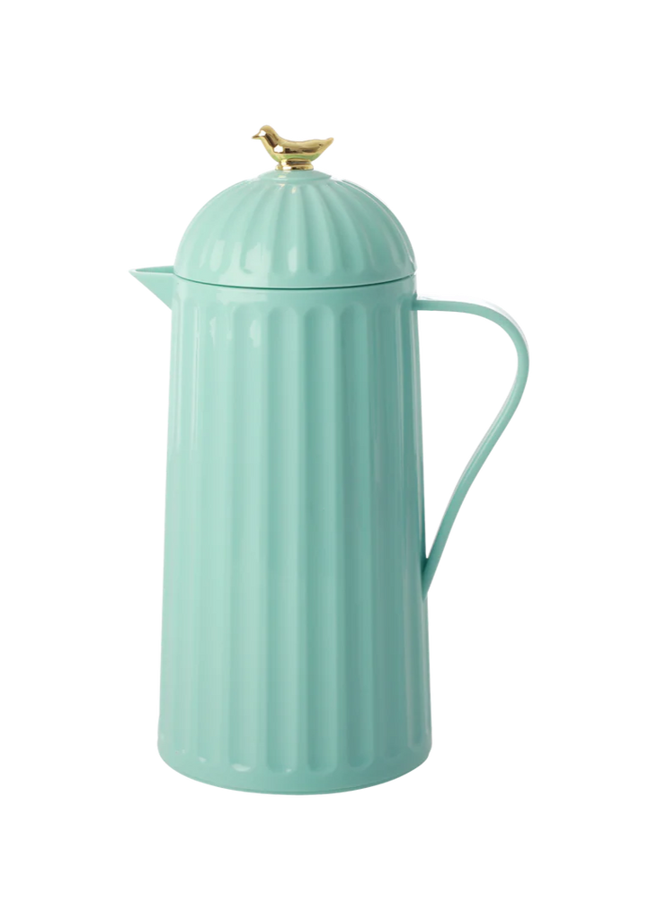 Rice Thermoskan Mint met gouden vogeltje