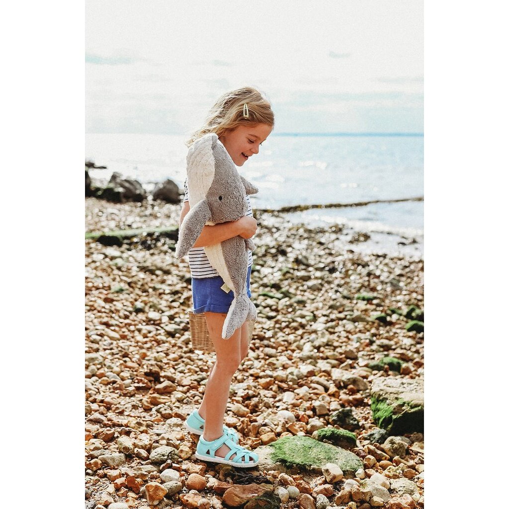 Senger Naturwelt Walvis Warmteknuffel Grijs Groot