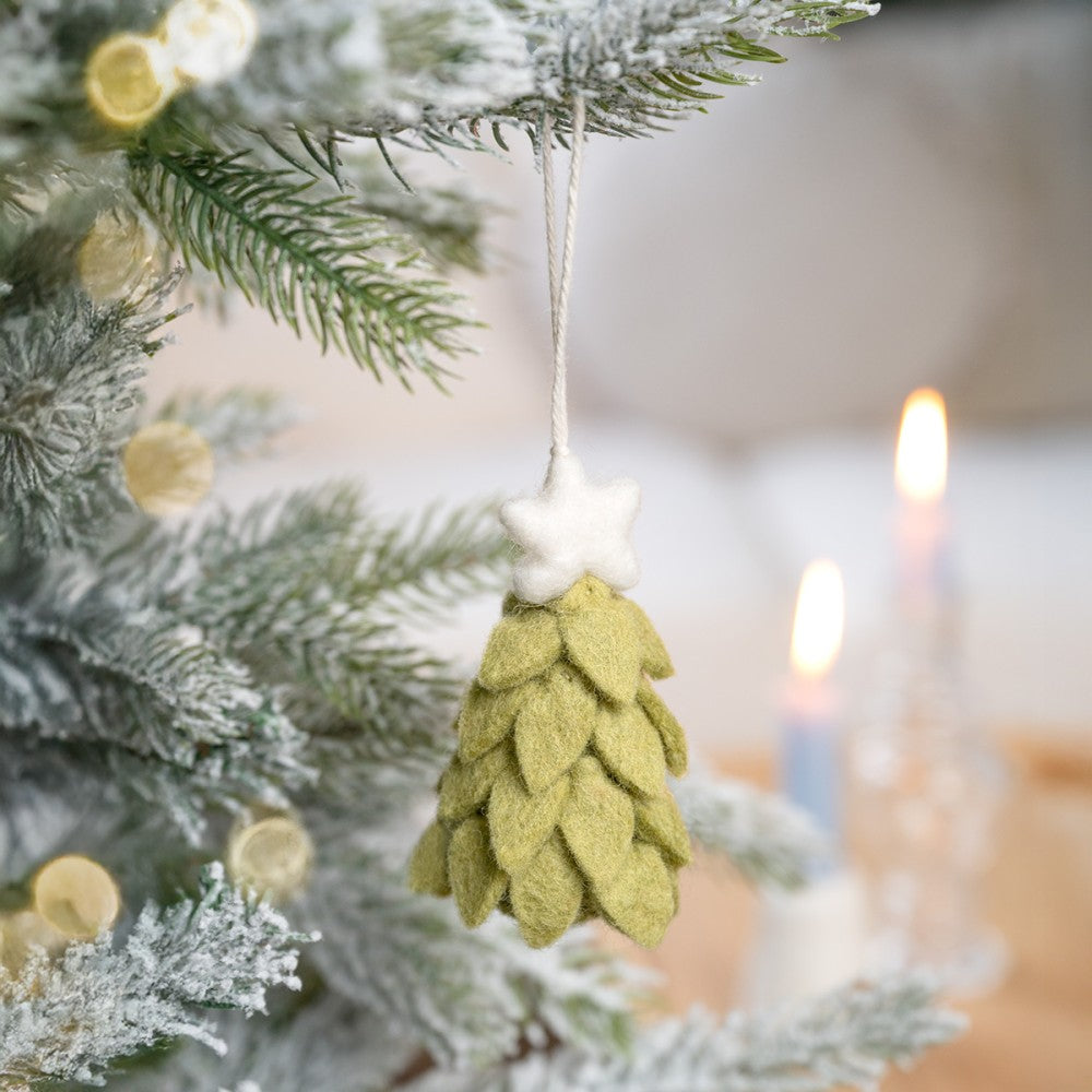 Kerstboomhanger Winter Kerstboom