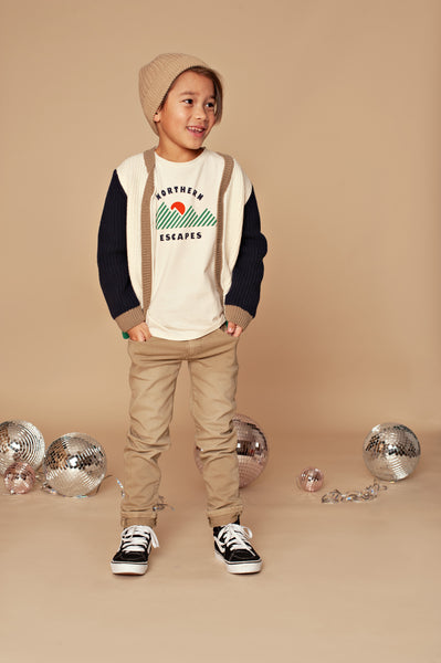 Stains & Stories  Boys Cardigan in maat 92,98,104,110,116