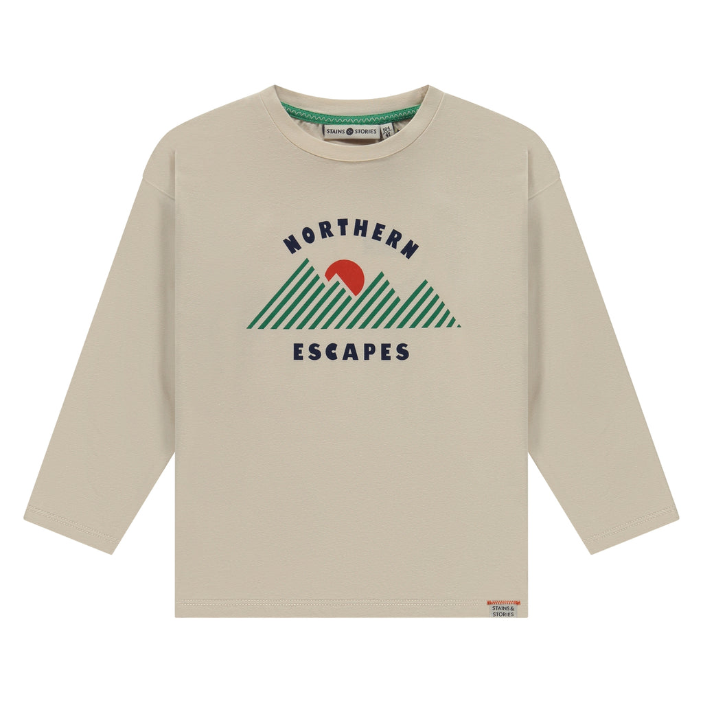 Stains & Stories Boys Long sleeve Bone in maat 92,98,104,110,116