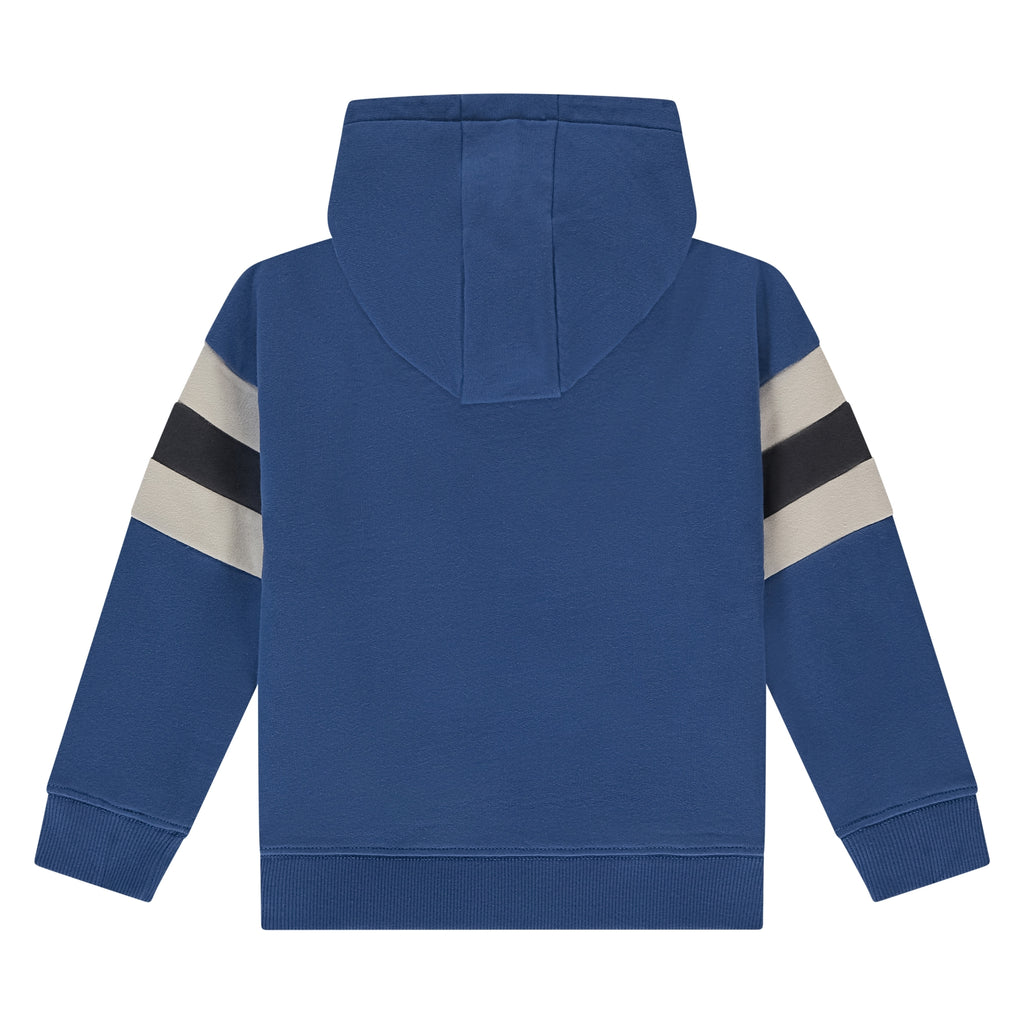 Stains & Stories Boys Hoody Blauw in maat 92,98,104,110,116