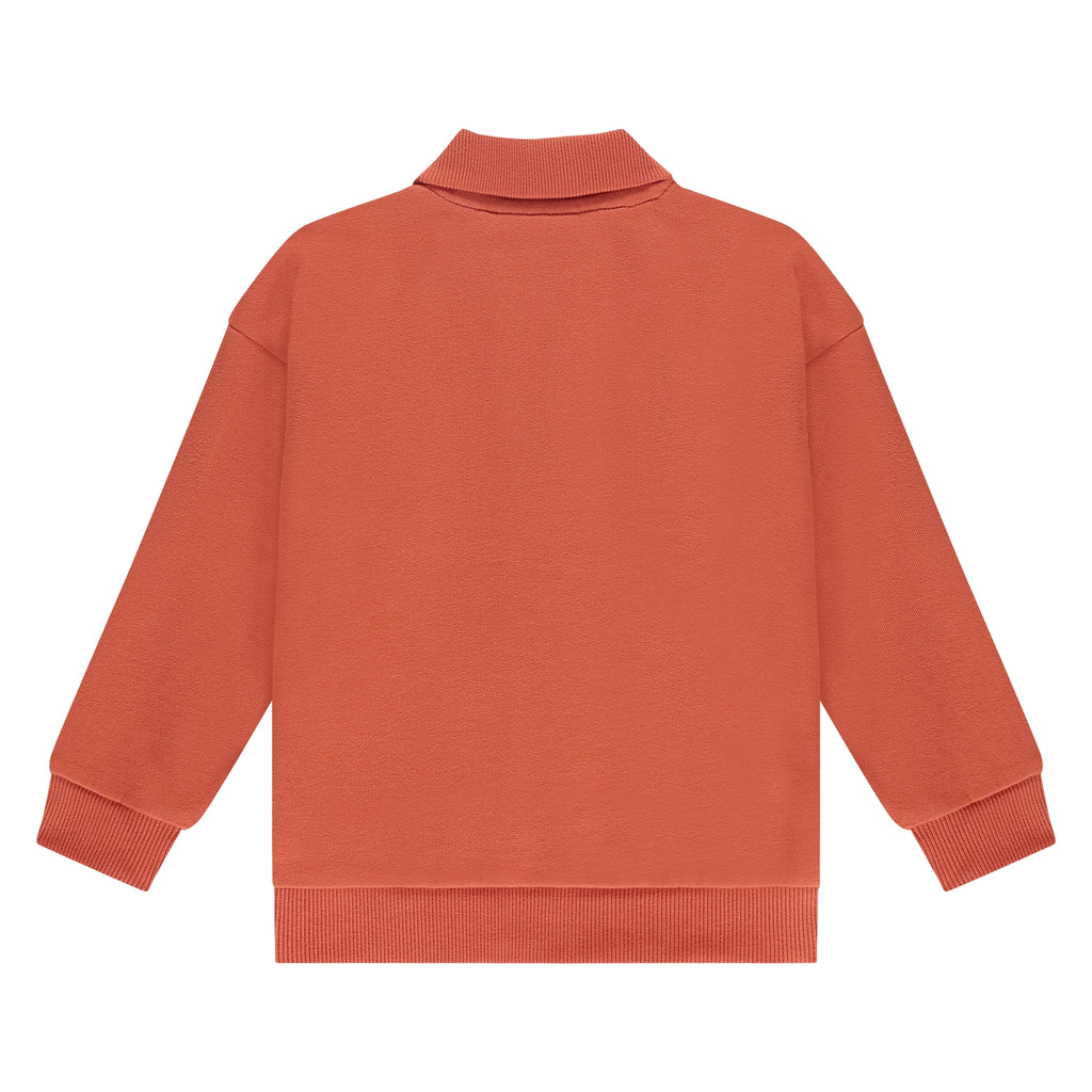 Stains & Stories Vest Jongens Oranje Maat 92 tot en met 116