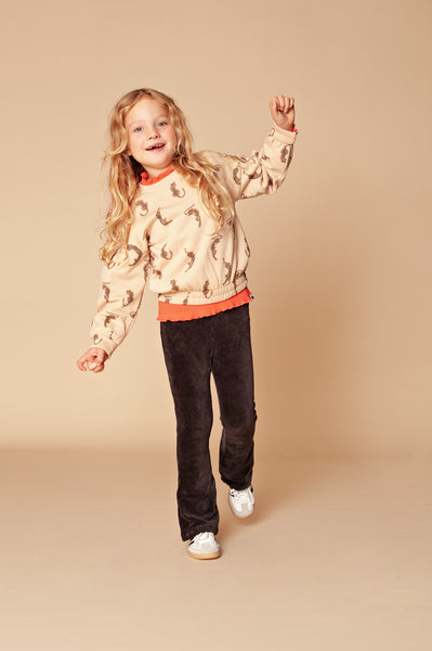 Stains & Stories - Girls - Flared pants - Grey