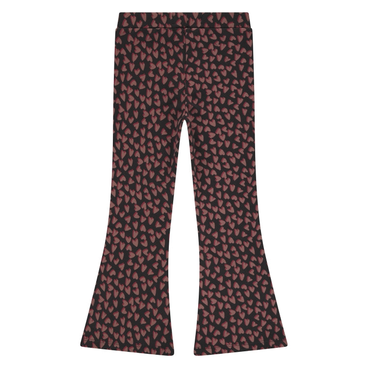 Stains & Stories Girls Flared pants  Hartjes in maat 92,98,104,110,116
