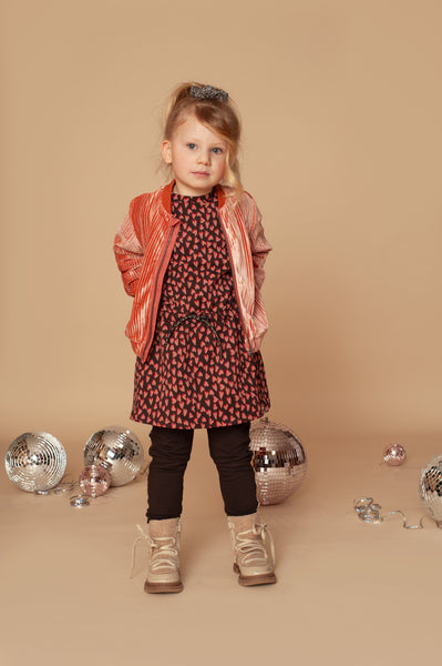 Stains & Stories Girls Jurkje Hartjes in maat 92,98,104,110,116