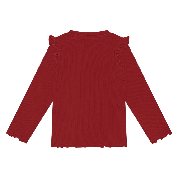 Stains & Stories Girls Long sleeve Rood