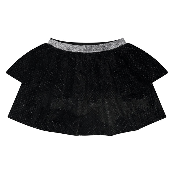 Stains & Stories feestelijk rokje zwart voor meisjes. In maat 92,98,104,110,116