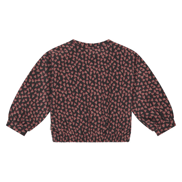 Stains & Stories Girls Sweatshirt Hartjes verkrijgbaar in maat 92,98,104,110,116