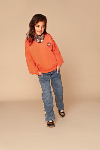 Stains & Stories Grapefruit Sweater