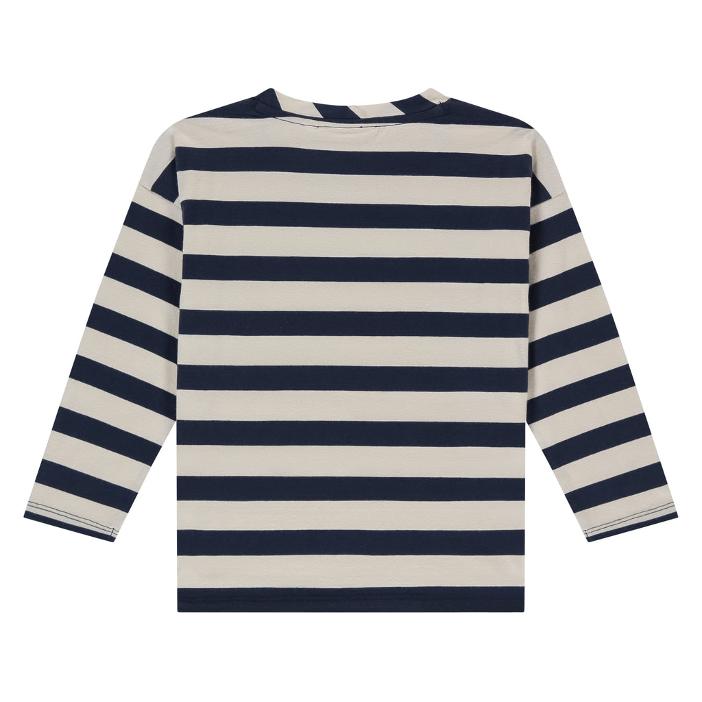 Stains & Stories Long sleeve jongens Navy Blue maat 92 tot en met maat 116