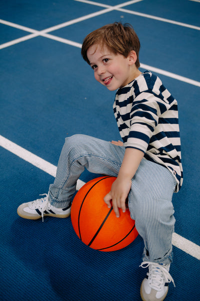 Stains & Stories Long sleeve jongens Navy Blue maat 92 tot en met maat 116