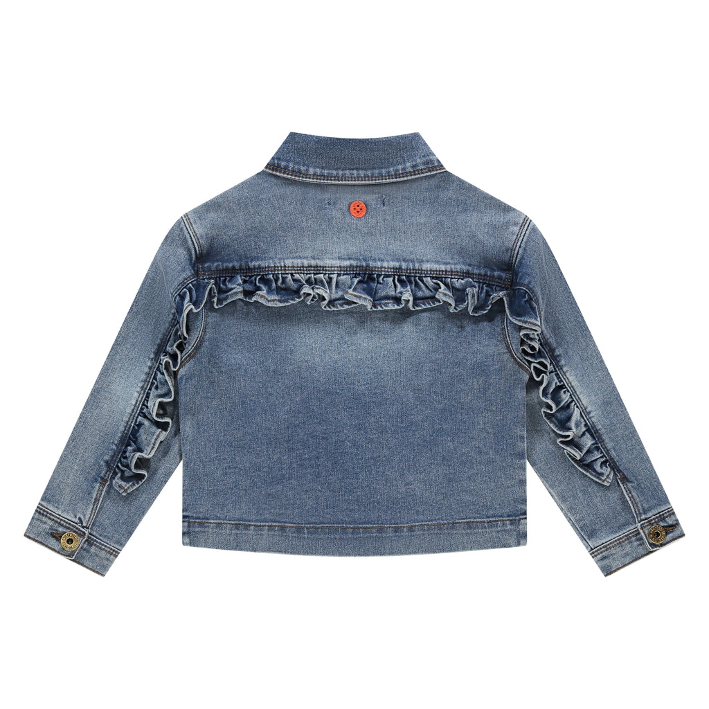 Stains & Stories Spijkerjasje meisje maat 92 tot en met 116