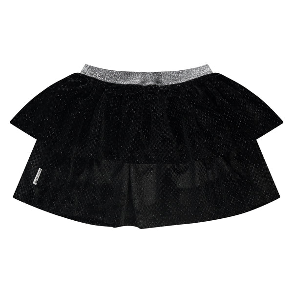 Stains & Stories feestelijk rokje zwart voor meisjes. In maat 92,98,104,110,116