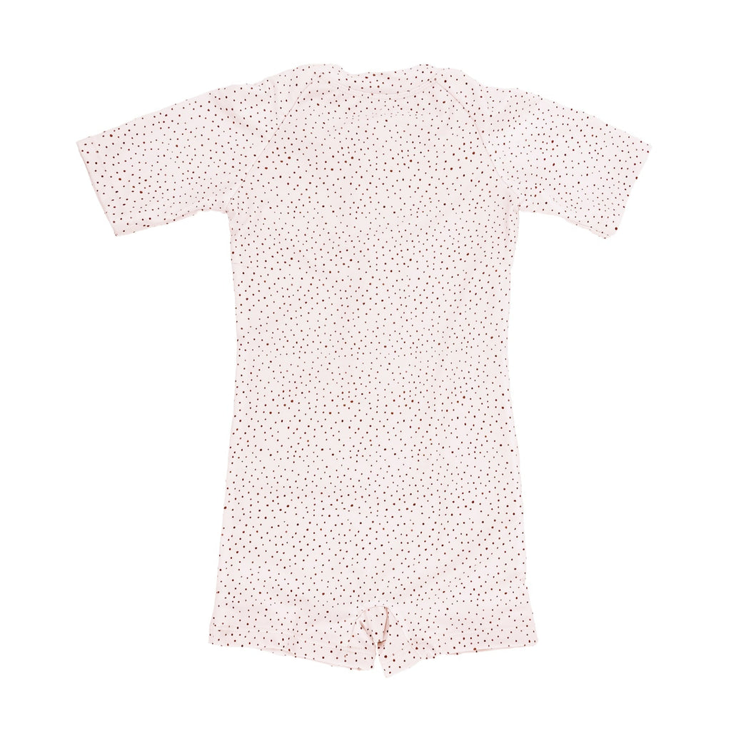 Een gestipte swimsuit