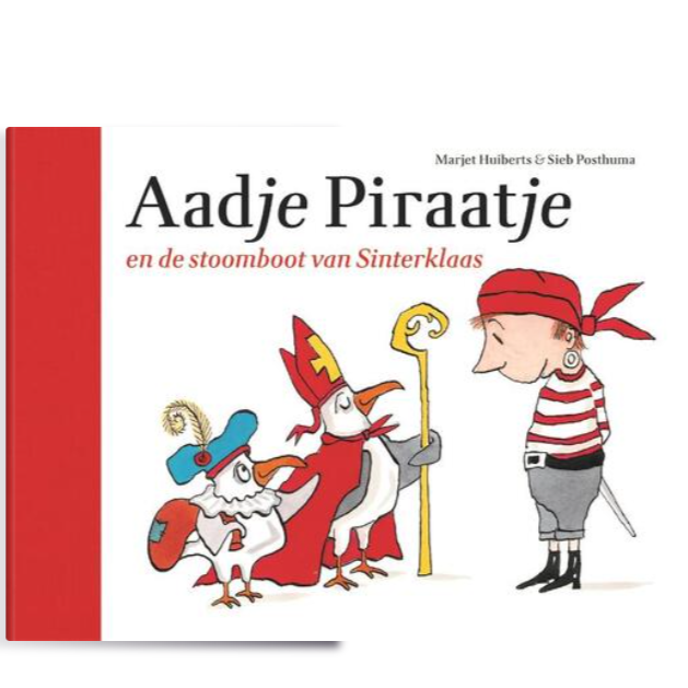 Voorleesboek Aadje Piraatje en de stoomboot van Sinterklaas